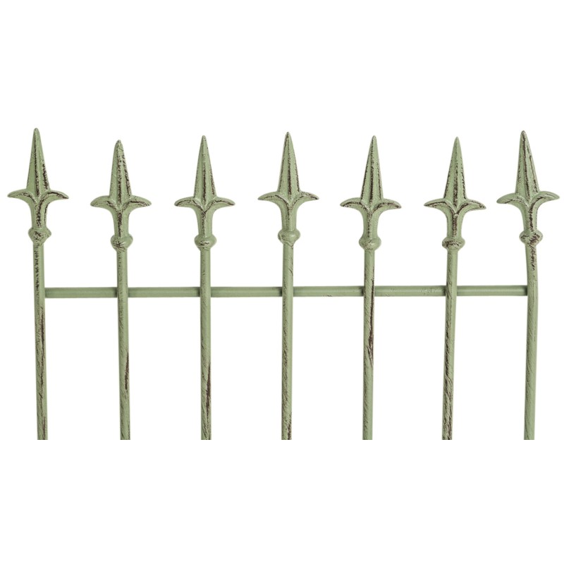 Juego de celosía Elisa de 2 piezas en verde antiguo