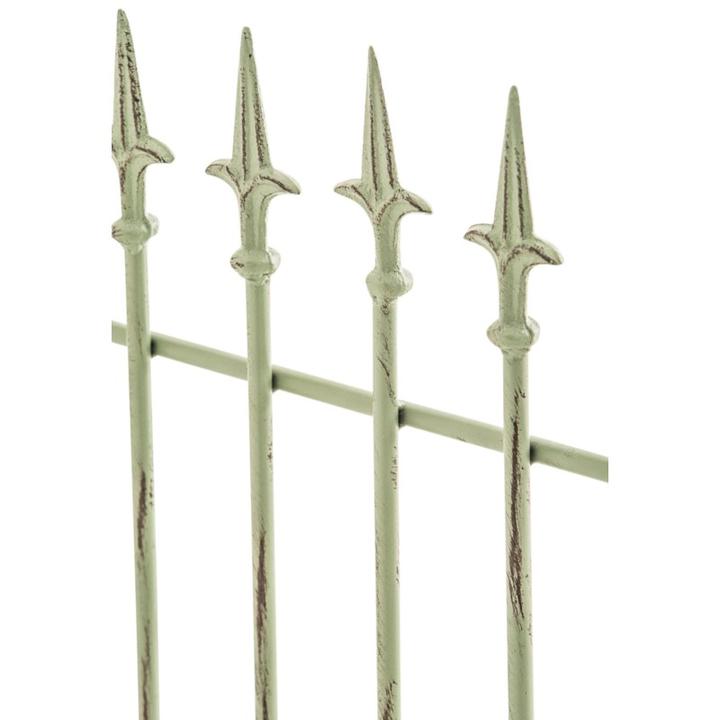 Juego de celosía Elisa de 2 piezas en verde antiguo