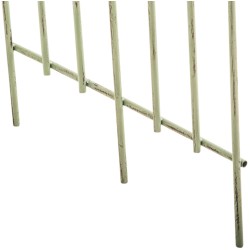 Juego de celosía Elisa de 2 piezas en verde antiguo