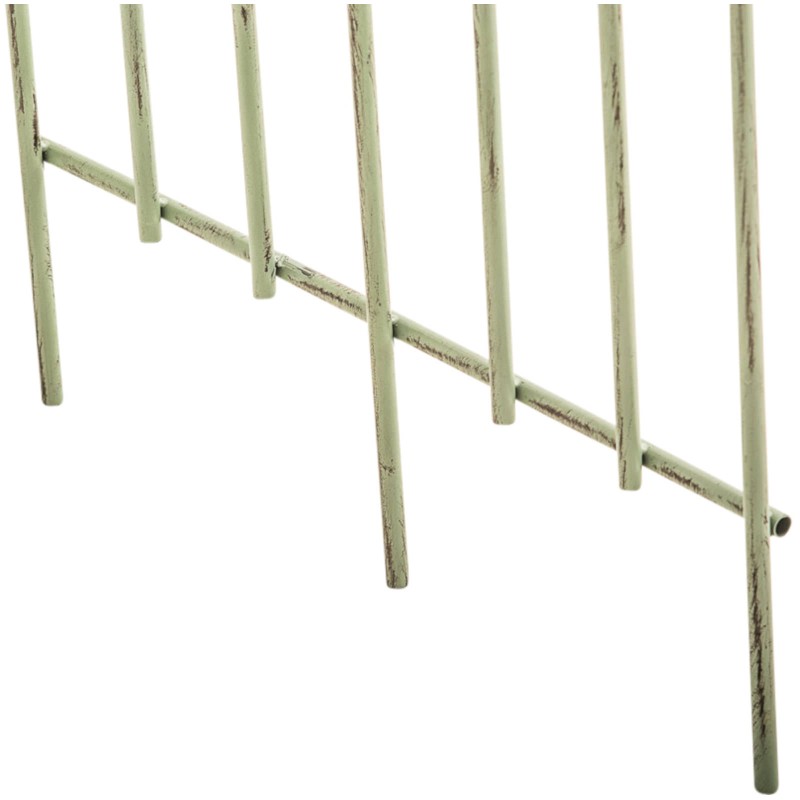 Juego de celosía Elisa de 2 piezas en verde antiguo