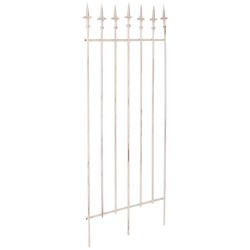 Juego de celosía Elisa de 2 piezas en color crema antiguo