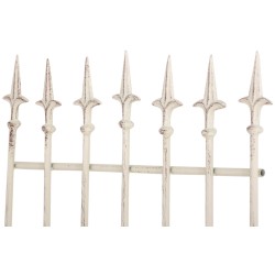 Juego de celosía Elisa de 2 piezas en color crema antiguo