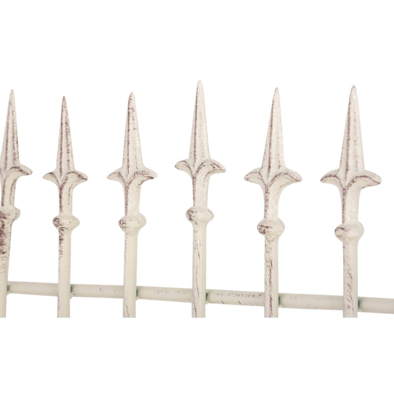 Juego de celosía Elisa de 2 piezas en color crema antiguo