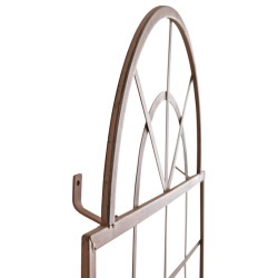 Juego de 2 celosías Viva color marrón antiguo