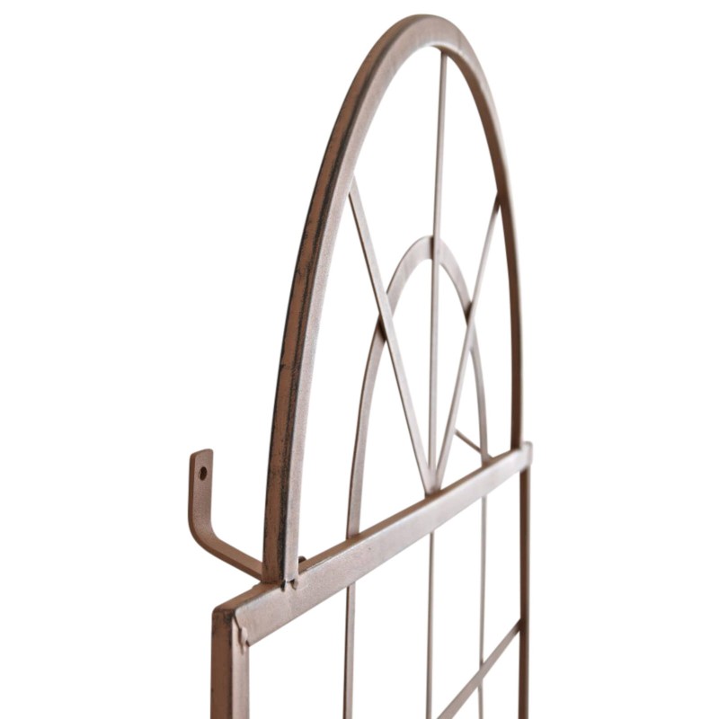 Juego de 2 celosías Viva color marrón antiguo