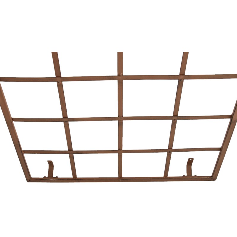 Juego de 2 celosías Viva color marrón antiguo