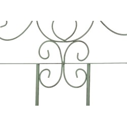 Juego de 2 celosías Paula de color verde antiguo