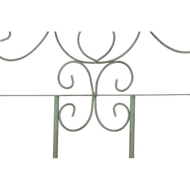 Juego de 2 celosías Paula de color verde antiguo