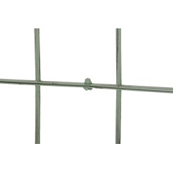 Juego de 2 celosías Paula de color verde antiguo