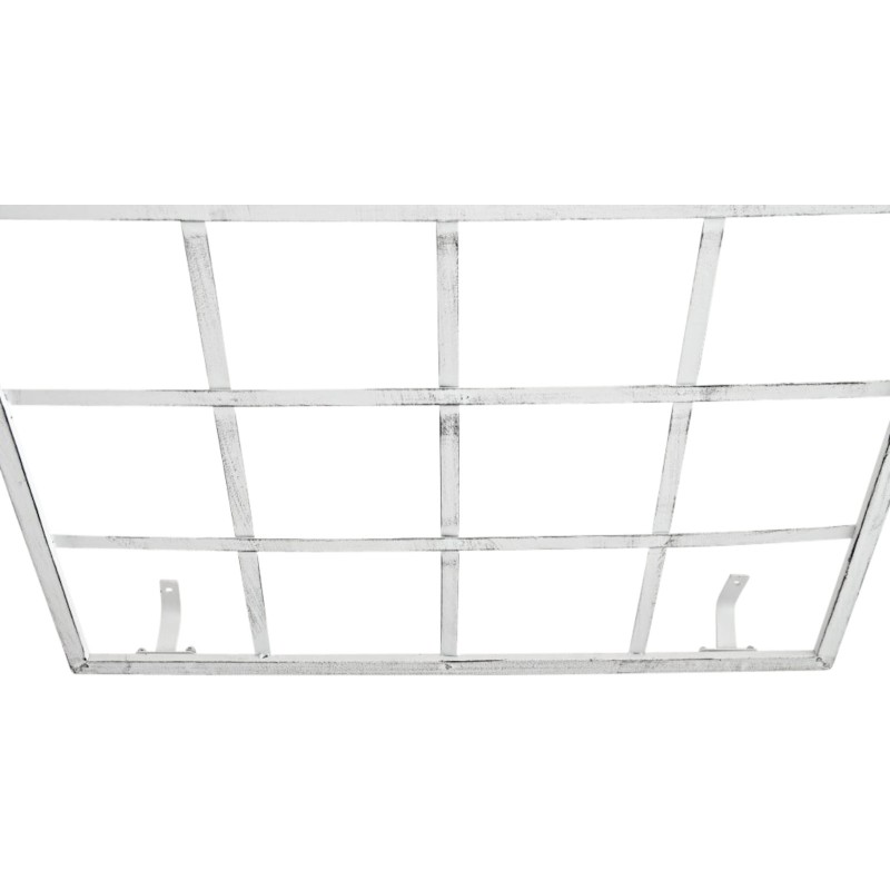 Juego de 2 celosías Viva blancas antiguas