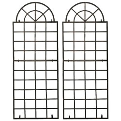 Juego de 2 celosías de bronce Viva