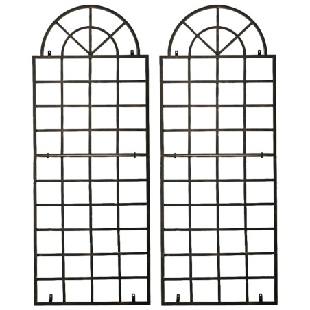 Juego de 2 celosías de bronce Viva