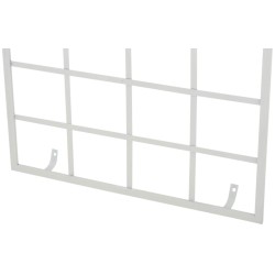 Juego de 2 enrejados blancos Viva