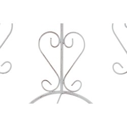 Conjunto de 2 enrejados Burgus blancos antiguos