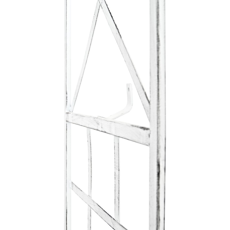 Juego de 2 celosías Trigo blancas antiguas