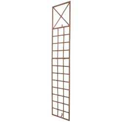 Juego de 2 celosías Trigo de color marrón antiguo