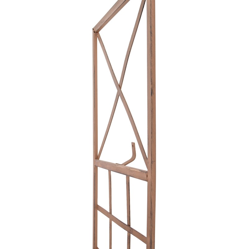 Juego de 2 celosías Trigo de color marrón antiguo