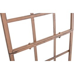 Juego de 2 celosías Trigo de color marrón antiguo