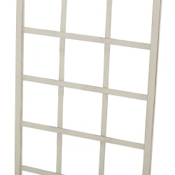 Juego de 2 celosías Trigo en color crema antiguo