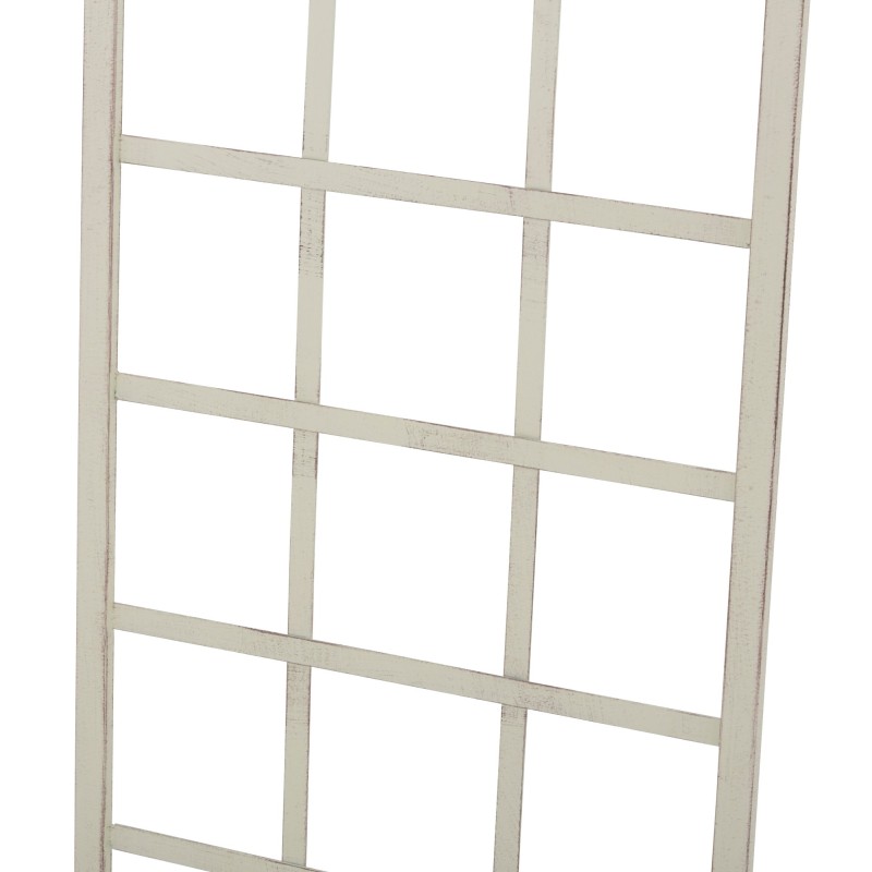 Juego de 2 celosías Trigo en color crema antiguo