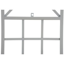 Juego de 2 enrejados blancos Trigo