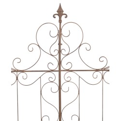 Juego de 2 enrejados para Mandevilla marrón antigua