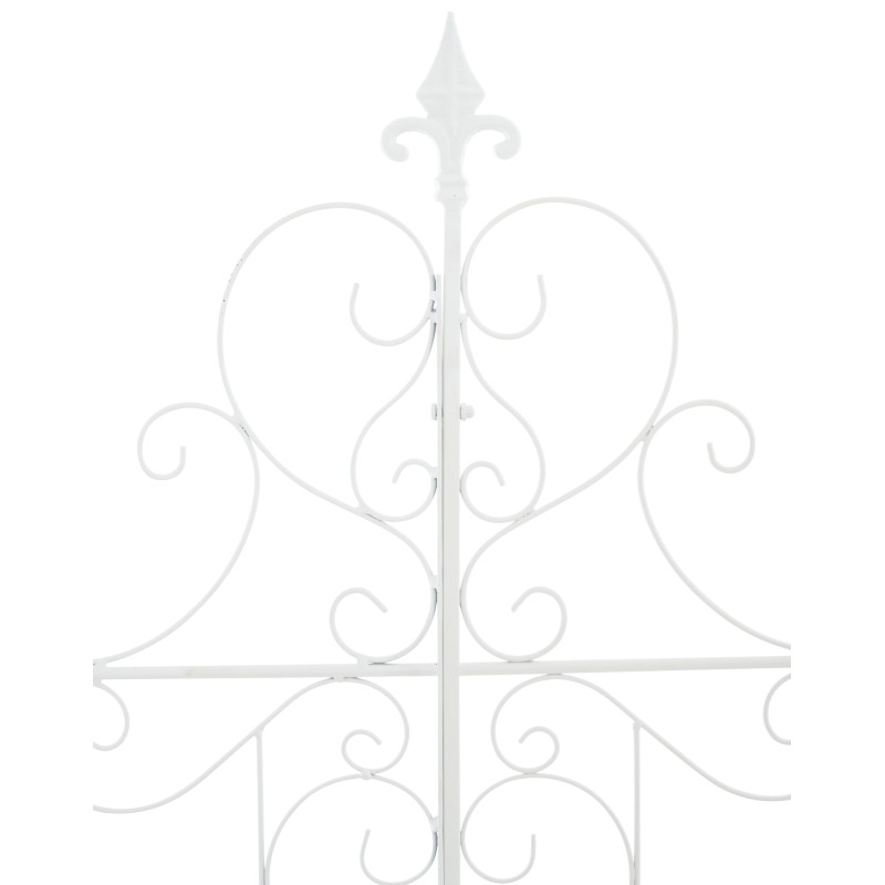 Juego de 2 enrejados blancos para Mandevilla