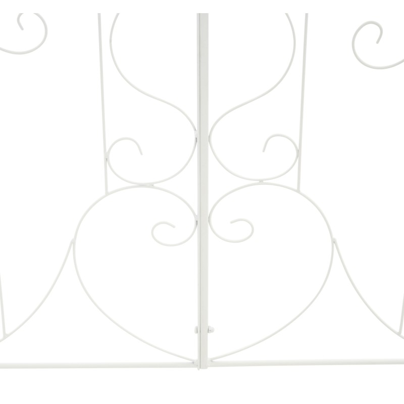 Juego de 2 enrejados blancos para Mandevilla