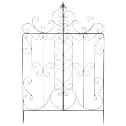 Juego de 2 celosías de bronce para Mandevilla