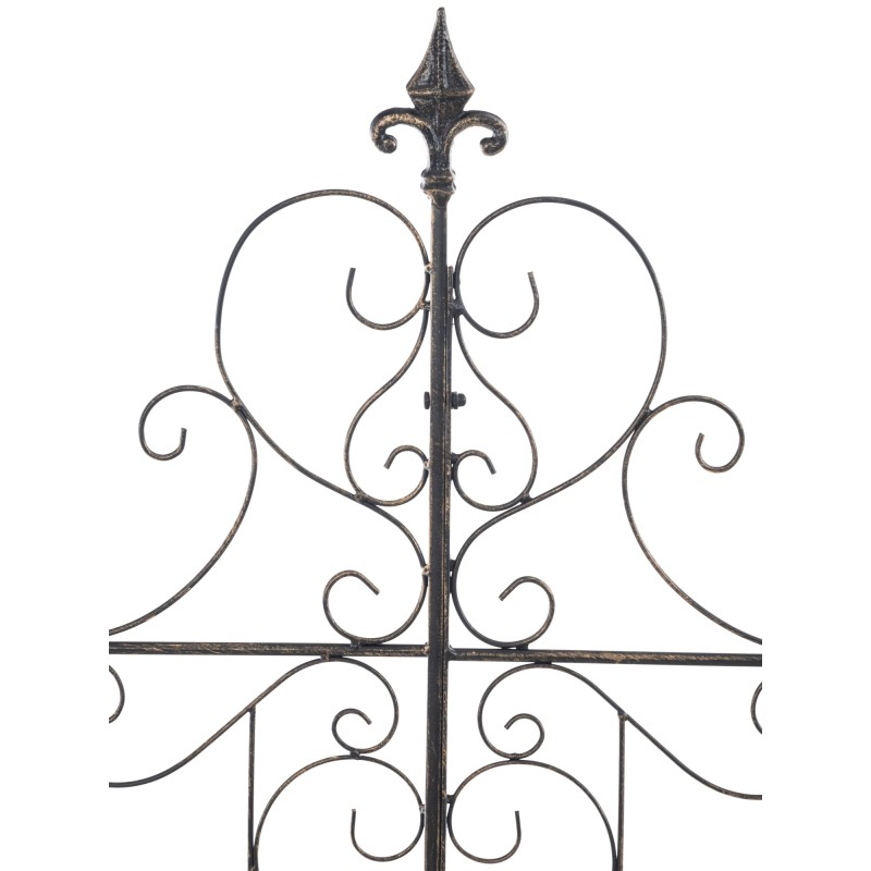 Juego de 2 celosías de bronce para Mandevilla