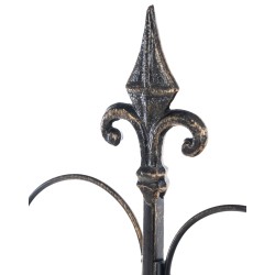 Juego de 2 celosías de bronce para Mandevilla