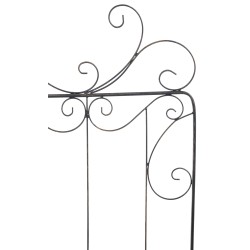 Juego de 2 celosías de bronce para Mandevilla