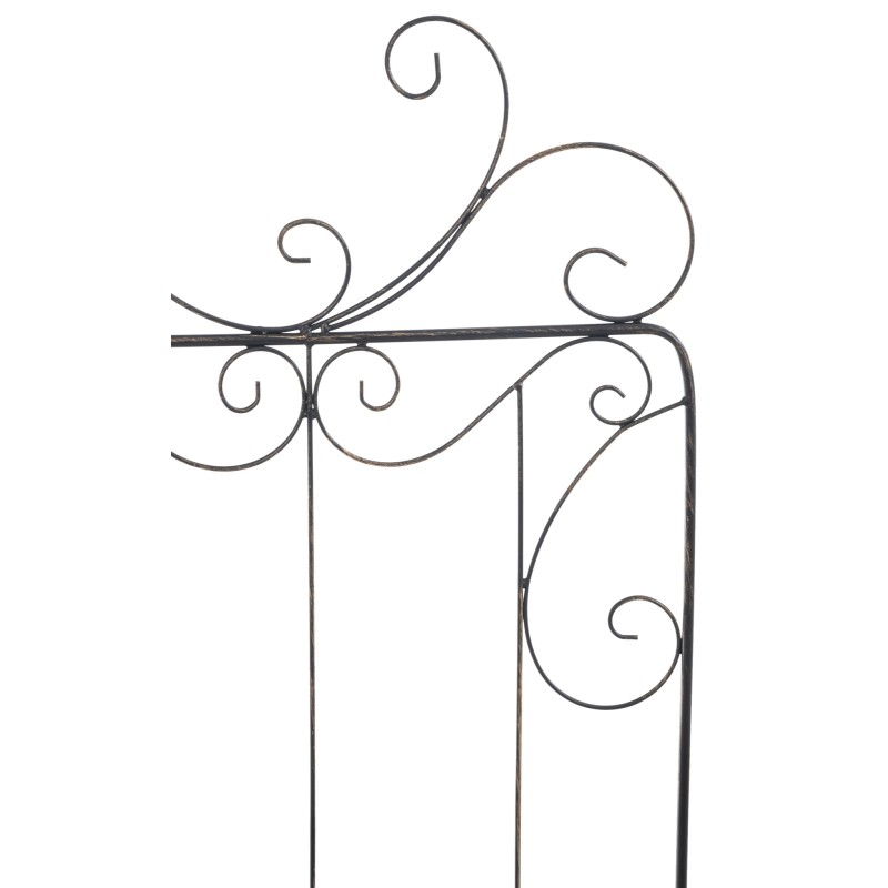 Juego de 2 celosías de bronce para Mandevilla