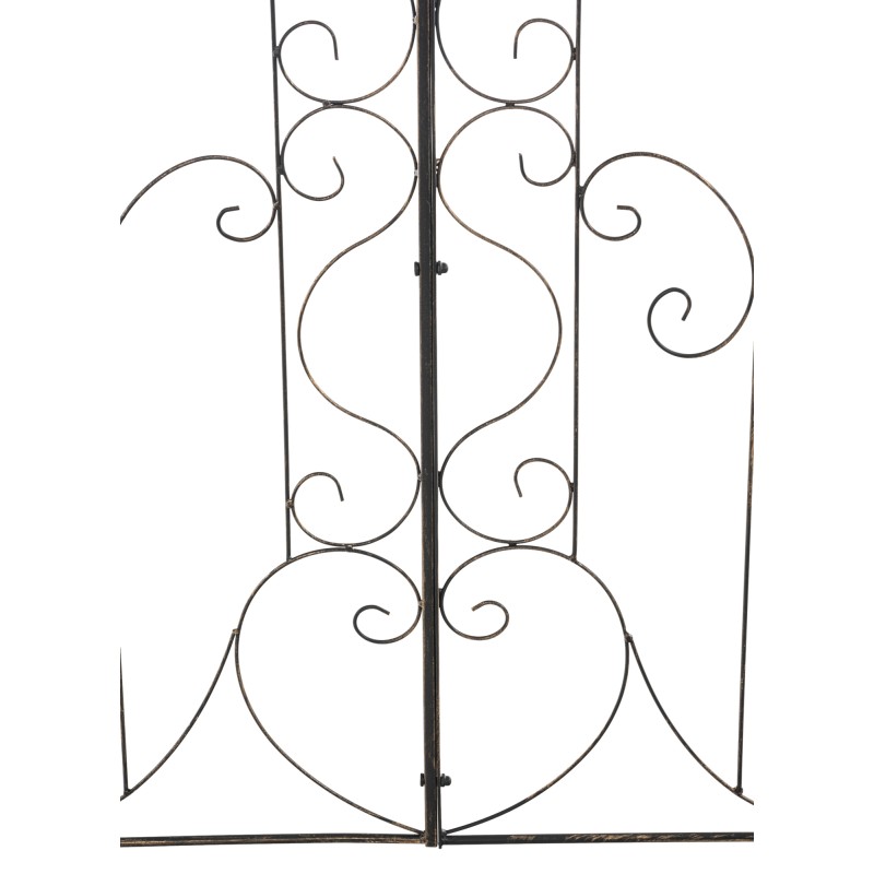 Juego de 2 celosías de bronce para Mandevilla