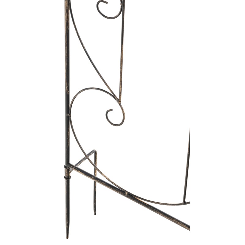 Juego de 2 celosías de bronce para Mandevilla