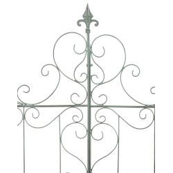 Juego de 2 enrejados para Mandevilla verde antigua