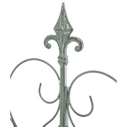 Juego de 2 enrejados para Mandevilla verde antigua