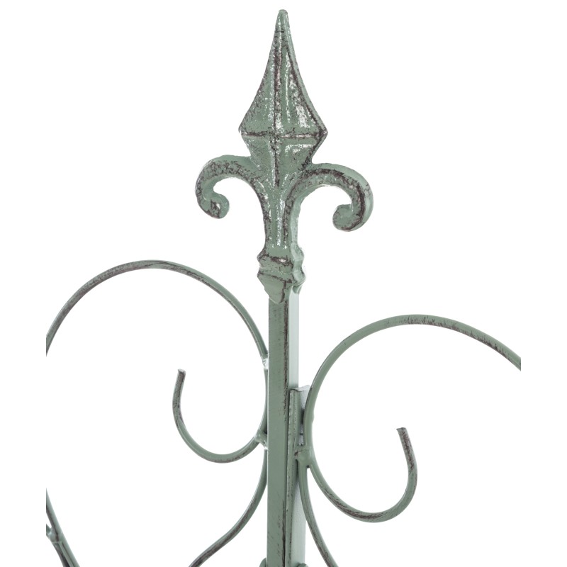 Juego de 2 enrejados para Mandevilla verde antigua