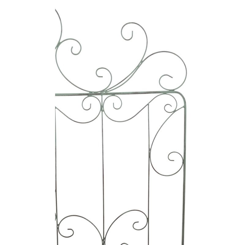 Juego de 2 enrejados para Mandevilla verde antigua