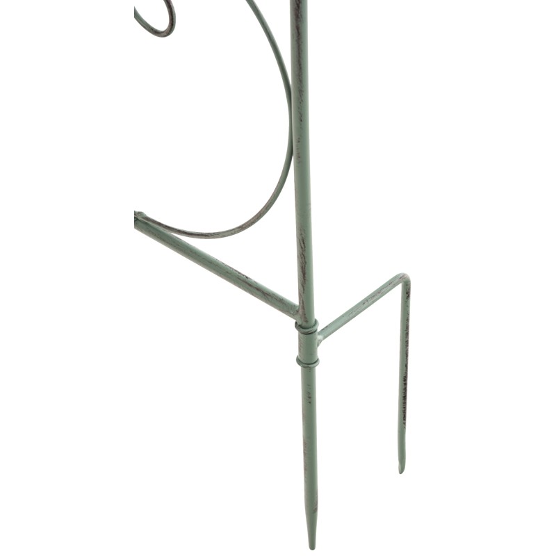 Juego de 2 enrejados para Mandevilla verde antigua