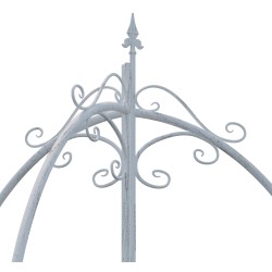 Enrejado Flowton blanco antiguo