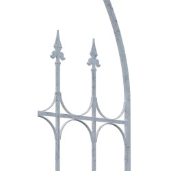 Enrejado Flowton blanco antiguo