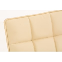 Silla de comedor Beijing, color crema