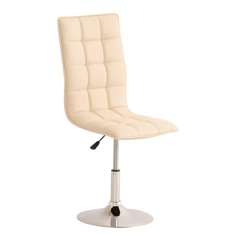 Silla de comedor Beijing, color crema