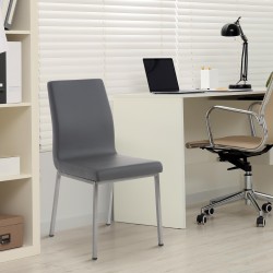 Silla de comedor Colmar, gris