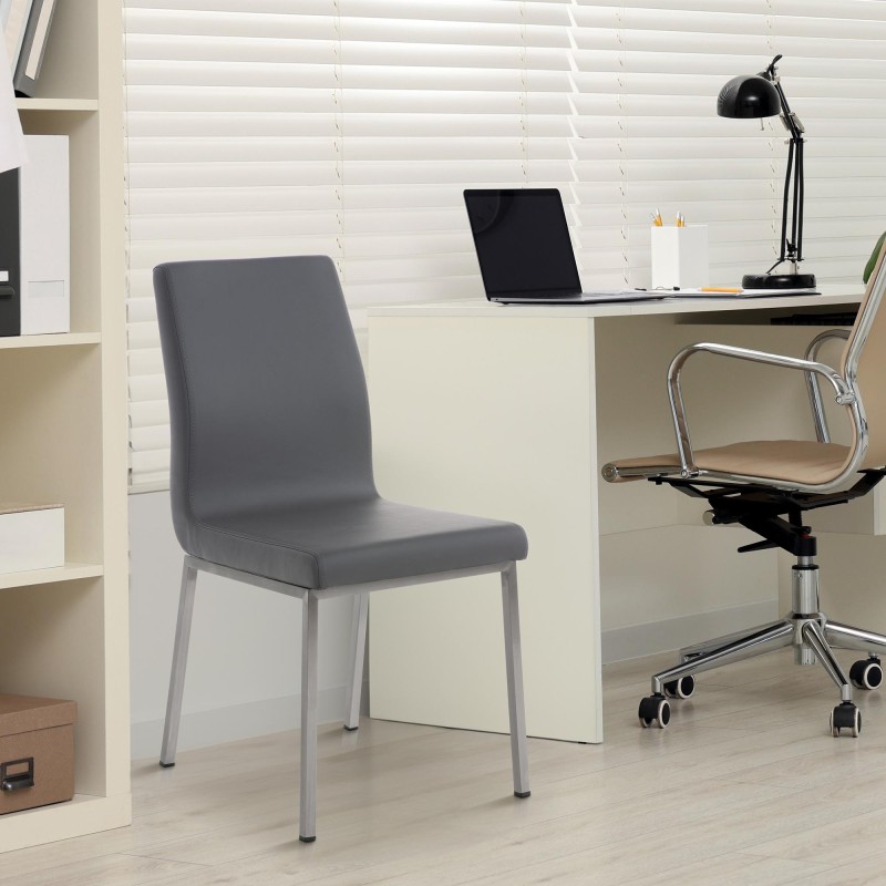 Silla de comedor Colmar, gris