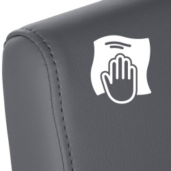 Silla de comedor Belfort, gris