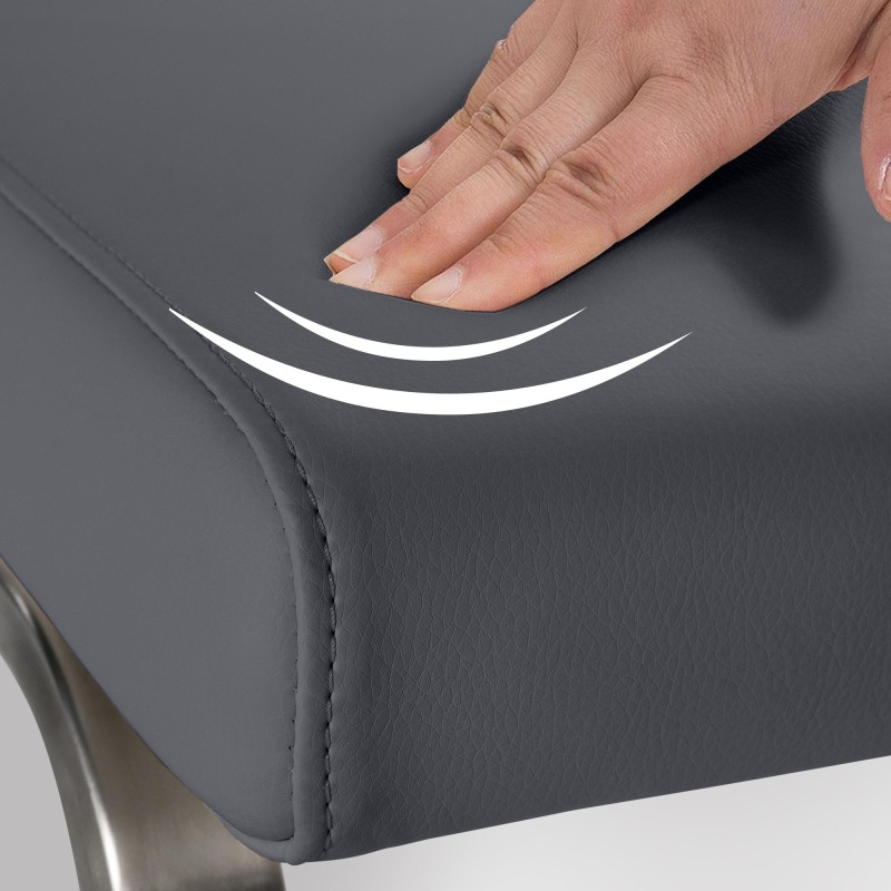 Silla de comedor Belfort, gris