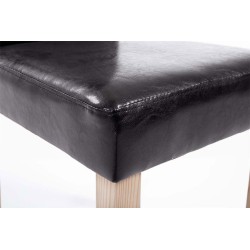 Silla de comedor marrón Ina Natura