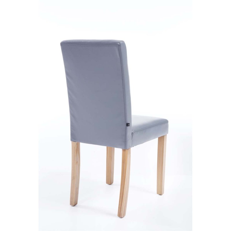 Silla de comedor Ina Natura gris
